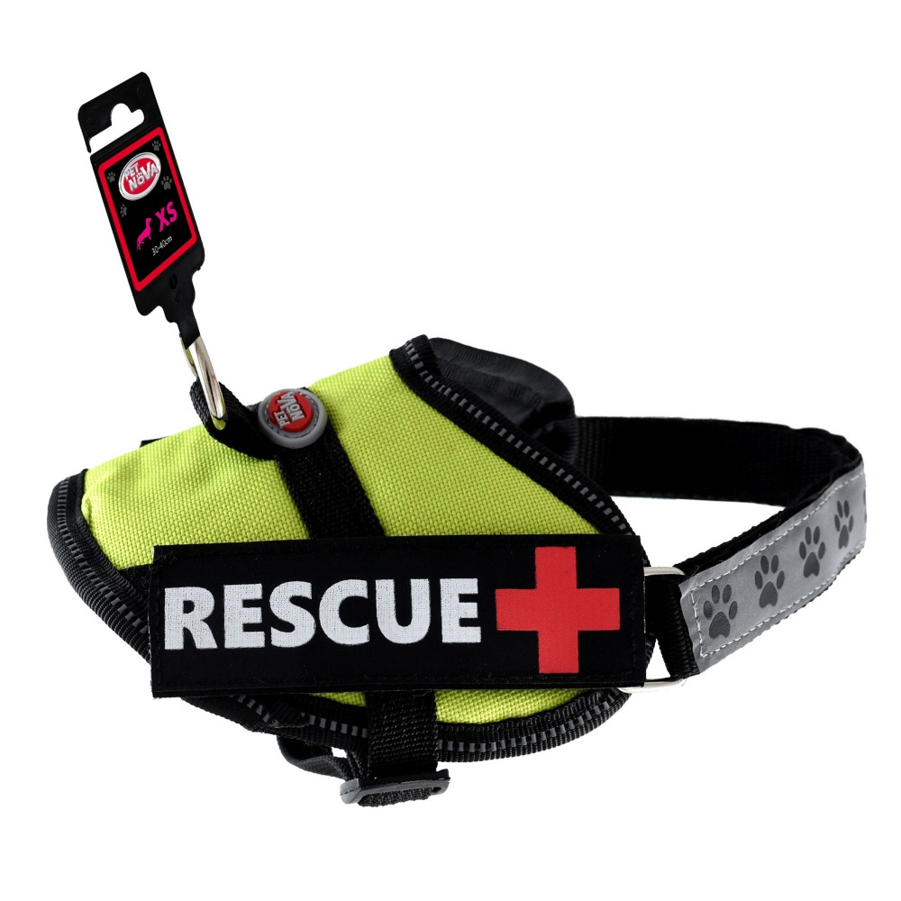 PetNova Szelki dla psa Norweskie RESCUE XS Regulowane Pinczer York